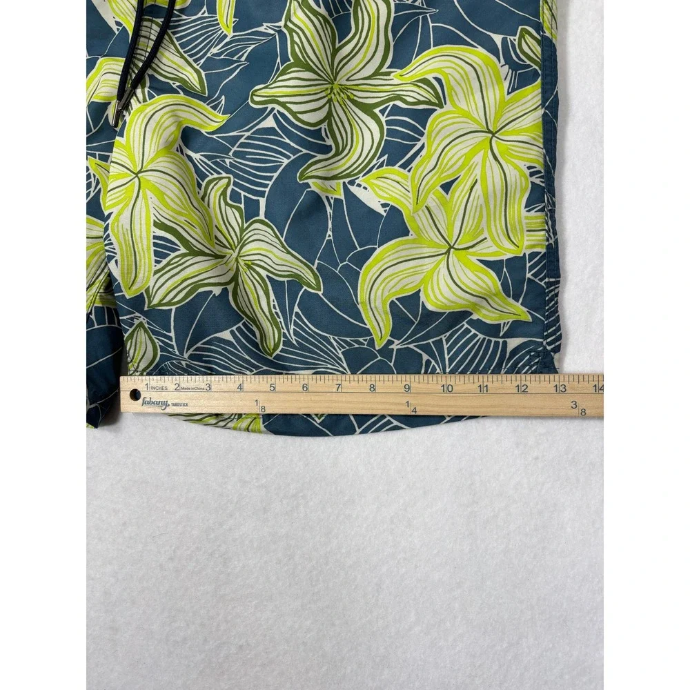 Lands' End Swim‎ Trunks Board Shorts XL 40 42 Tropical Beach